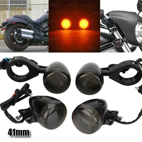 Black motorcycle led turn - led,