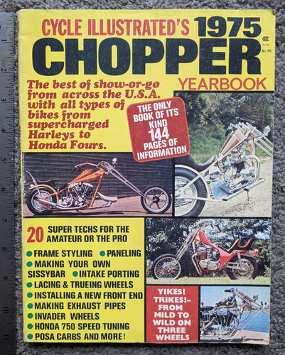 1975 cycle chopper yearbook - cycle,