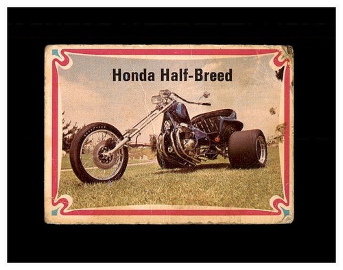 1972 donruss choppers and - donruss,