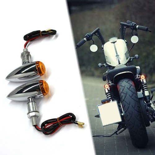 Mini chrome bullet led turn - bullet,