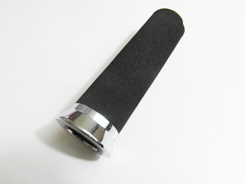 Chrome sponge rubber handle
