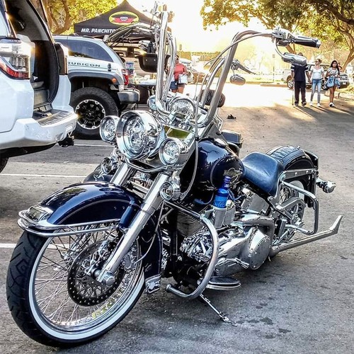 Motorcycle chrome oval mirrors - chrome,