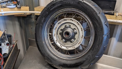Honda vt750 rear wheel - vt750,