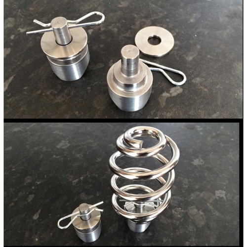Weld spring mounts - on, for