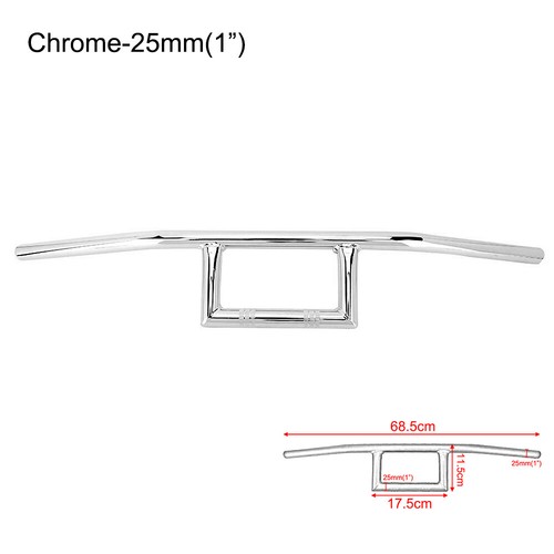 25mm chrome motorcycle - 25mm,
