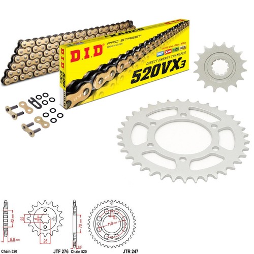 Cm400 chopper chain and - cm400,