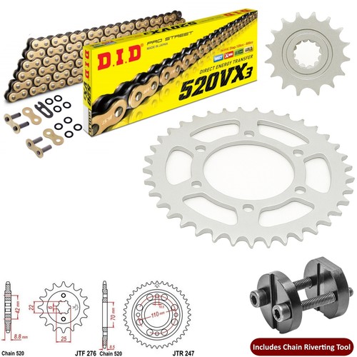 Cm400 chopper chain sprocket - cm400, &
