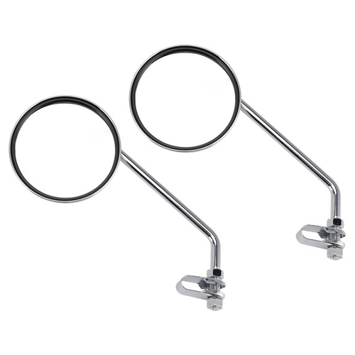 Pair chrome clamp on - 4",