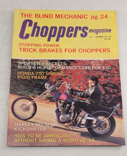 Choppers magazine september - choppers,