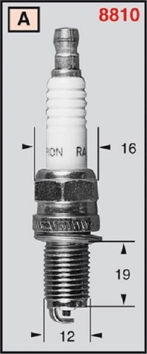 Champion candle for suzuki - suzuki, vs