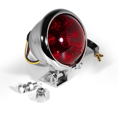 Tail light bates style - light, chrome