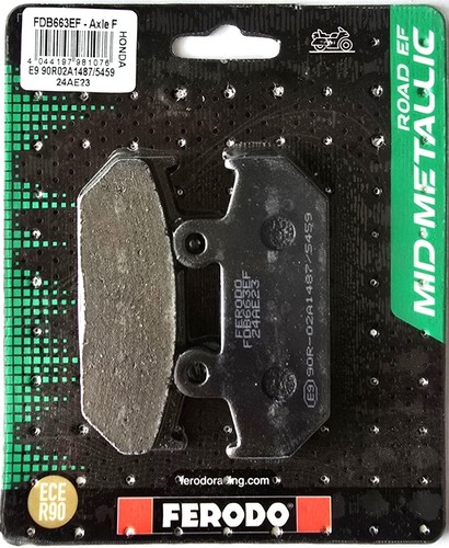 Front brake pads ferodo - pads,