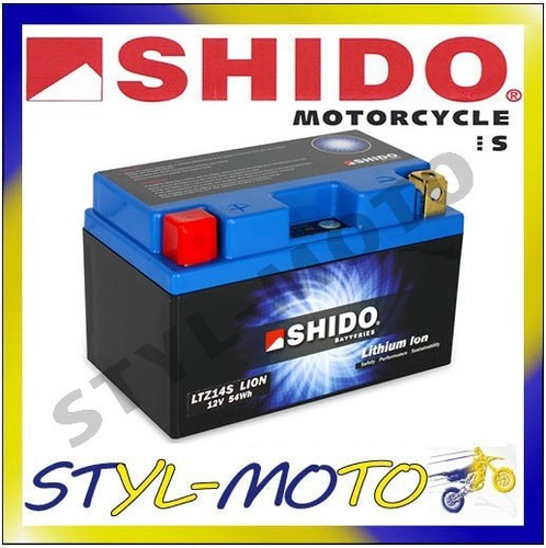 Shido lithium battery ltz14s - lithium, (ltz14s