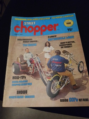 Street chopper magazine august - magazine,