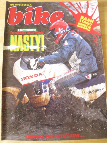 Bike may 1987 rally touring - rally,