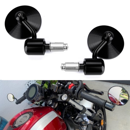 Motorcycle bar end mirror - motorcycle, 7/8"