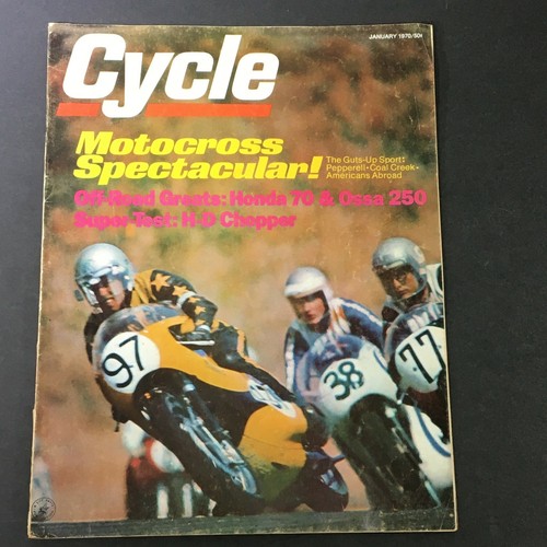 Vtg cycle magazine january - cycle,